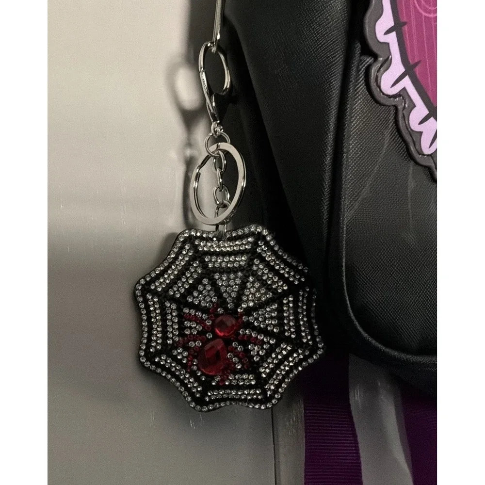Tim Burton's The Nightmare Before Christmas‎ Backpack 11x 9 Spiderweb Charm